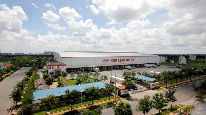 Kho lạnh SATRA hiện là một trong số các kho lạnh được đầu tư chuyên dụng thiết kế và xây dựng hiện đại. (Ảnh: SATRA)