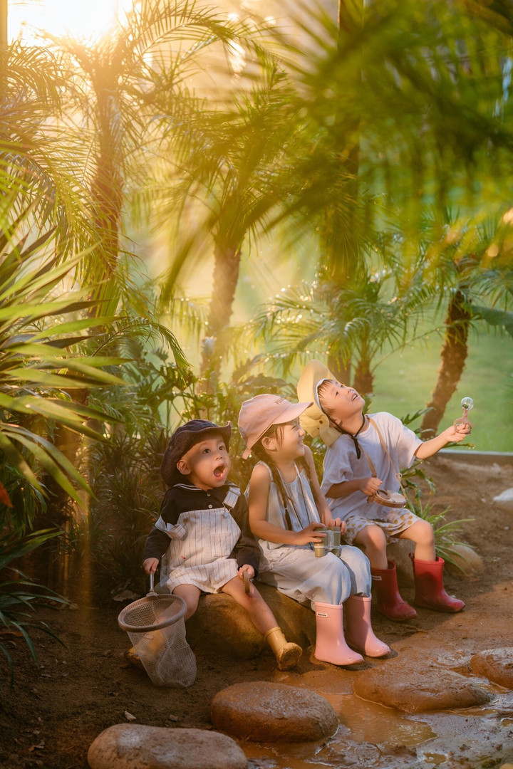 Trẻ được vui chơi, khám phá khoa học tự nhiên ngay chính nơi mình sống.