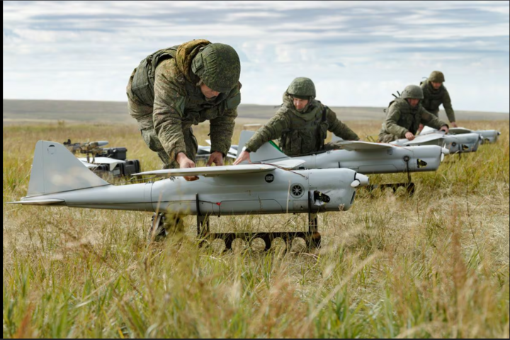 Căng thẳng tăng lên sau vụ drone Nga xâm nhập không phận NATO. (Ảnh minh họa: Bộ Quốc phòng Nga)
