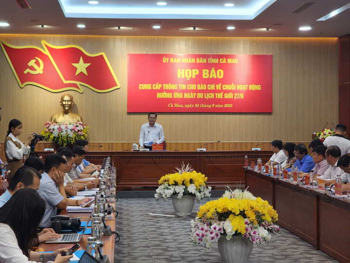 Cà Mau tổ chức chuỗi sự kiện hưởng ứng Ngày Du lịch Thế giới 2025 - 1