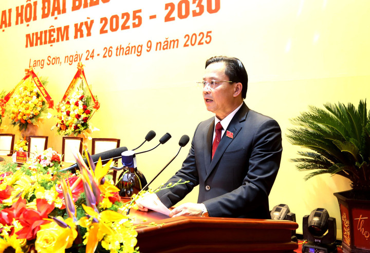 Ông Hoàng Văn Nghiệm tái đắc cử Bí thư Tỉnh ủy Lạng Sơn khóa XVIII, nhiệm kỳ 2025 - 2030.