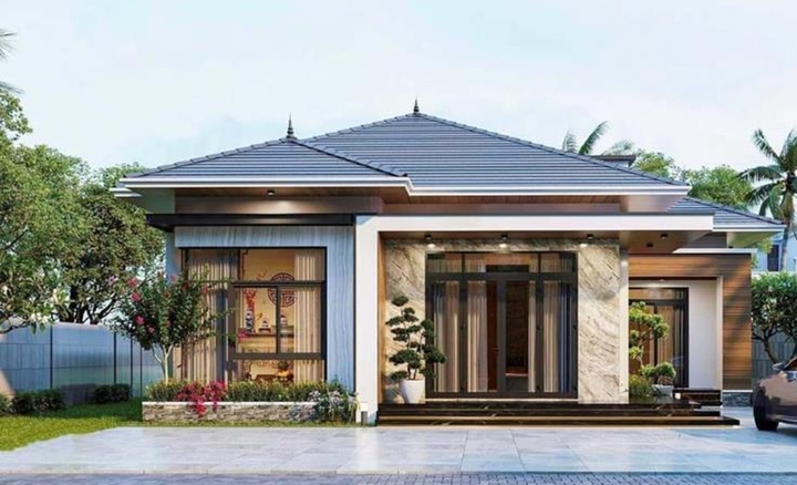 Những mẫu biệt thự mini đẹp được ưa chuộng 2025