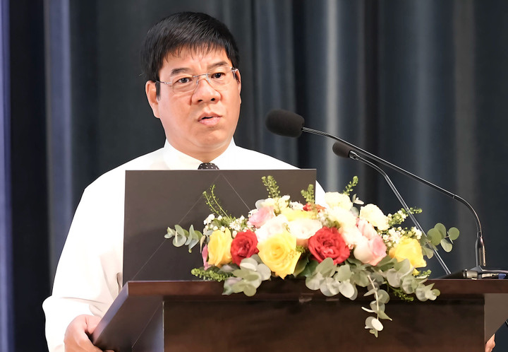 Ông Huỳnh Văn Chương, Cục trưởng Cục Quản lý chất lượng, Bộ GD-ĐT. (Ảnh: TT)