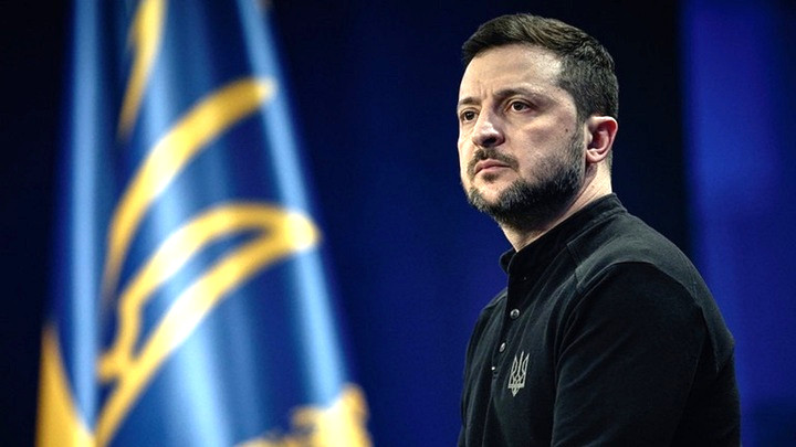 Tổng thống Ukraine Zelensky.