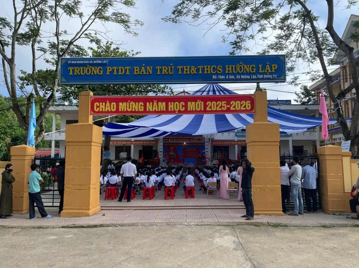 The Department of Education and Training of Quang Tri, Nghe An, and Thanh Hoa provinces decided to let students stay home from school on September 29. (Illustration photo)