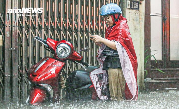Hà Nội khả năng xảy ra ngập úng trong sáng đầu tuần. (Ảnh minh hoạ: Đắc Huy)