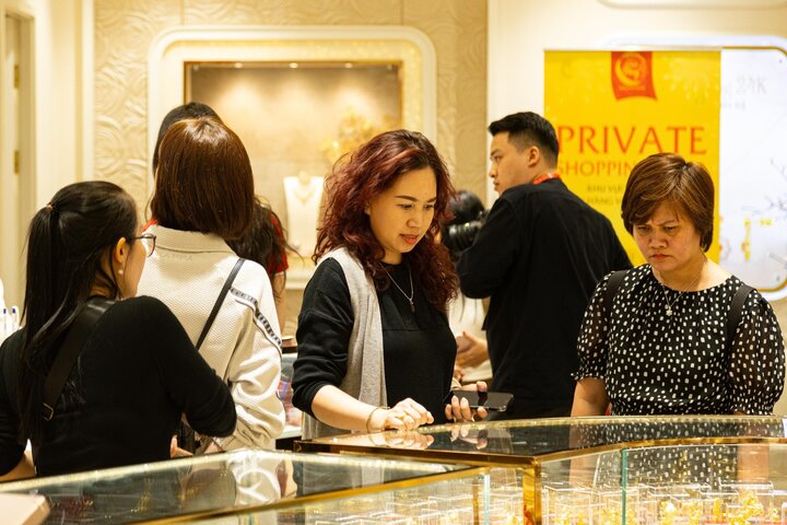 Giá vàng trong nước khó bứt phá. (Ảnh: Minh Đức).