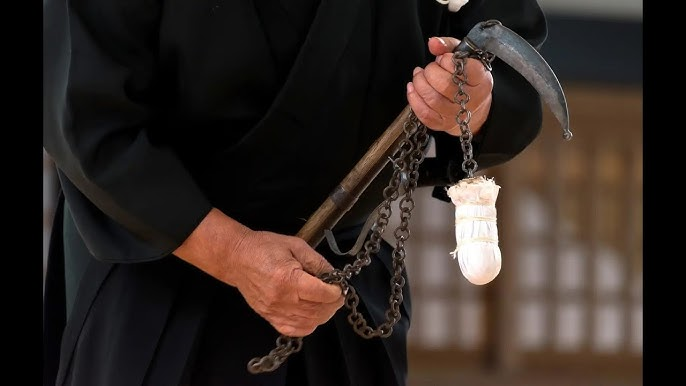Kusarigama là một trong các vũ khí đặc trưng của ninja