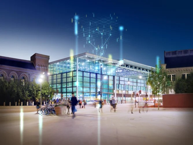 Các tòa nhà bền vững tiết kiệm năng lượng và nhiệt tốt hơn nhiều so với các tòa nhà cũ. (Nguồn: Siemens)