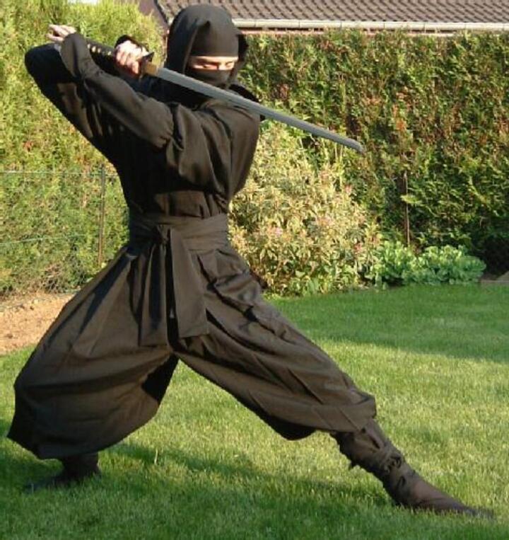 Kenjutsu là kỹ thuật sử dụng kiếm của ninja