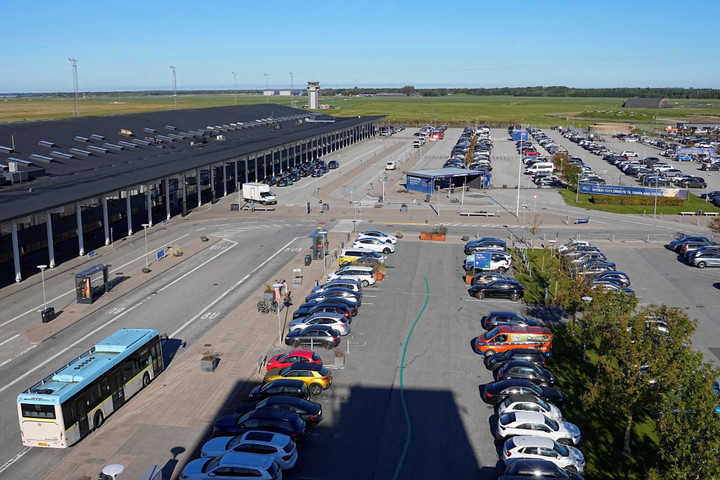 Một sân bay ở Đan Mạch. (Ảnh: Reuters)