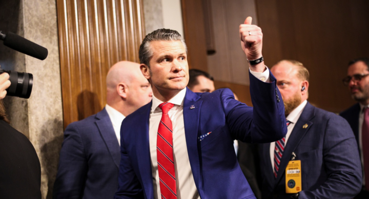 Bộ trưởng Quốc phòng Mỹ Pete Hegseth.