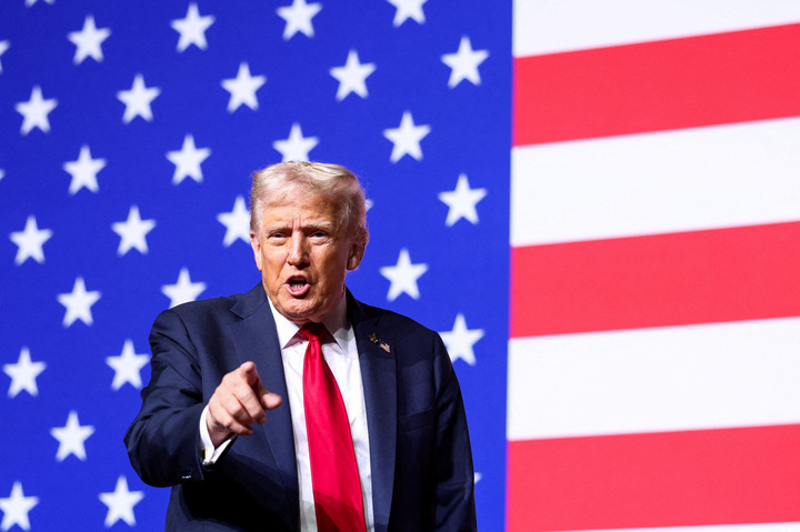 Tổng thống Mỹ Donald Trump phát biểu. (Ảnh: Reuters)