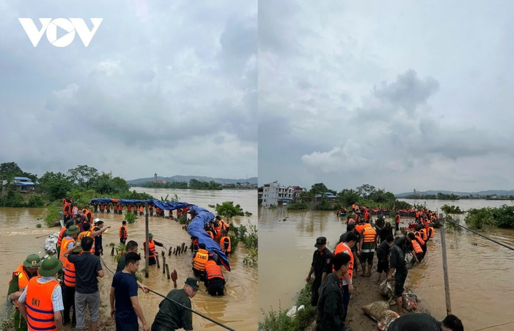 Với sự quyết liệt và khẩn trương của các lực lượng, đến khoảng 11h30 cùng ngày, sự cố đê được kiểm soát và xử lý xong, bảo vệ an toàn cho người dân và cơ sở hạ tầng trong khu vực.