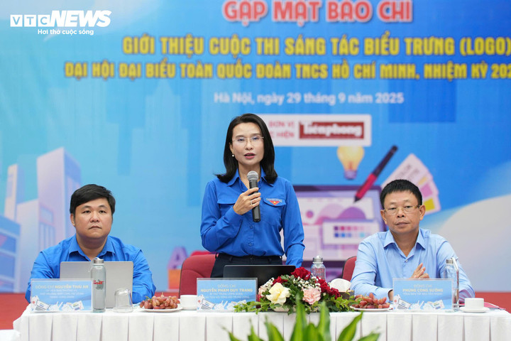 Bí thư T.Ư Đoàn, Chủ tịch Hội đồng Đội Trung ương Nguyễn Phạm Duy Trang chia sẻ tại buổi lễ.