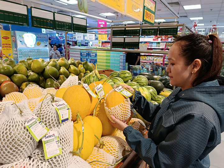 Dưa lưới Golden Sweet Co.op Select là một trong những sản phẩm nông sản Việt được người tiêu dùng tin chọn.