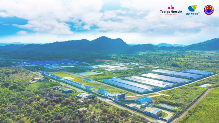 Một trong những dự án liên doanh giữa De Heus và Hùng Nhơn tại Tây Nguyên.