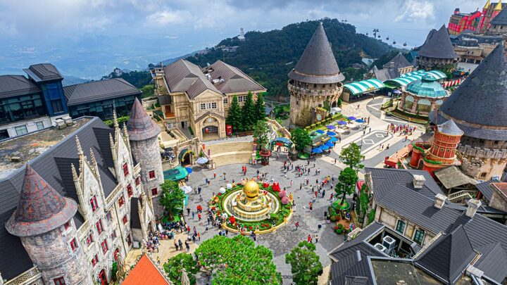 Bà Nà Hills tại Đà Nẵng là một trong những công trình để lại nhiều dấn của Sun Group.