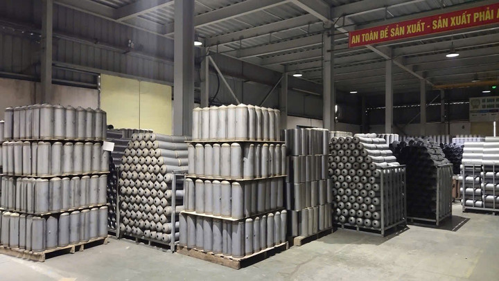 Nhà xưởng và kho hàng của Công ty TNHH PCCC Tomoken Việt Nam.