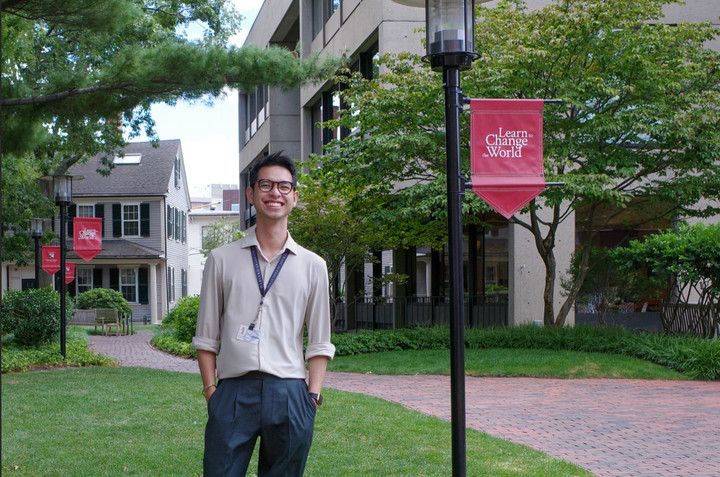 Thanh Tung, student în anul I la masteratul în Analiza Politicilor Educaționale de la Harvard, pentru anul universitar 2025-2026.