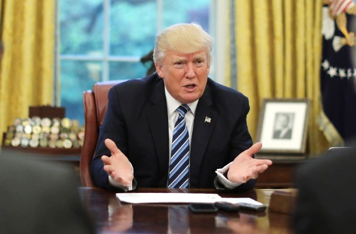 Tổng thống Mỹ Donald Trump.
