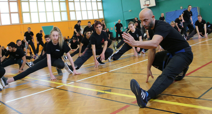 Roy Elghanayan đã giảng dạy Krav Maga tại nhiều nơi