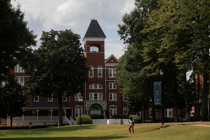 Khuôn viên trường Morehouse College ở thành phố Atlanta, bang Georgia, Mỹ. (Ảnh: Reuters)