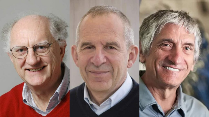 John Clarke, Michel H. Devoret và John M. Martinis giành giải Nobel Vật lý 2025. (Nguồn: CNN)