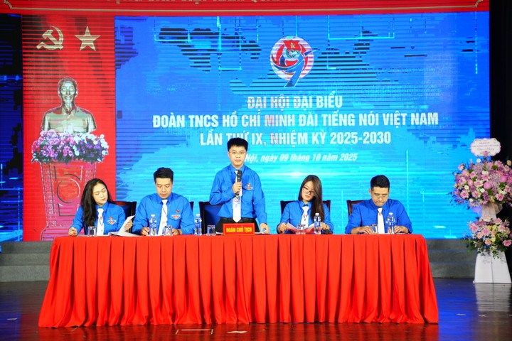 Đại hội Đại biểu Đoàn TNCS Hồ Chí Minh Đài Tiếng nói Việt Nam (VOV) lần thứ IX, nhiệm kỳ 2025-2030 diễn ra với với sự tham dự của 120 đại biểu.