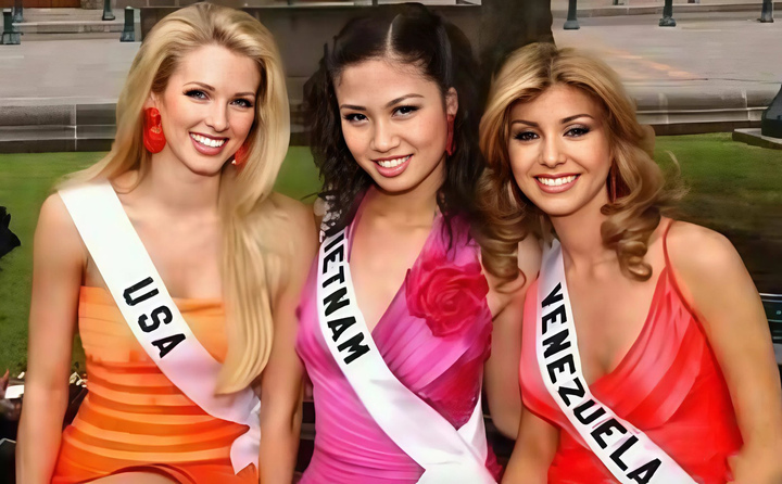 Hoàng Khánh Ngọc là người đẹp Việt đầu tiên chinh chiến tại Miss Universe.