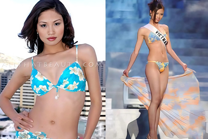 Khánh Ngọc giành giải thưởng "Best Cawalk - Nữ hoàng sàn diễn" tại Miss Universe 2004.