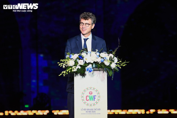 Ông Jonathan Wallace Baker, Trưởng Đại diện UNESCO tại Việt Nam phát biểu.