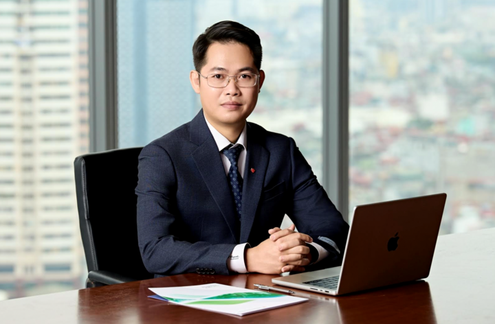 Ông Trần Hoàng Sơn, Giám đốc Chiến lược Thị trường – CTCP Chứng khoán VPBank. (Ảnh: Đ.V)