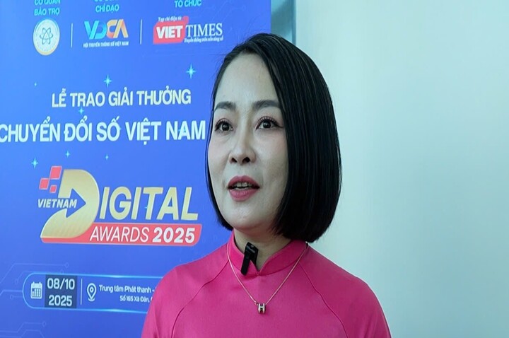 លោកស្រី Nguyen Thi Thu Hien នាយកសាលាមត្តេយ្យ Huong Sen ខេត្ត Tuyen Quang ។ (រូបថត៖ MH)
