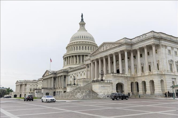 Tòa nhà Quốc hội Mỹ tại Washington D.C. (Ảnh: THX/TTXVN)