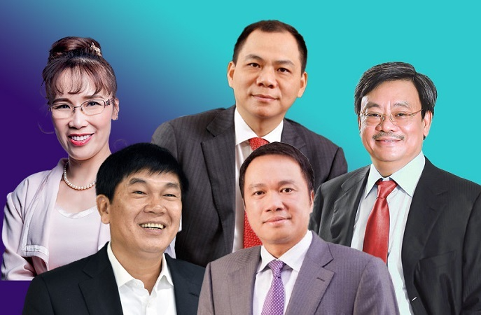 Chứng khoán Việt Nam thăng hoa, lộ diện 10 doanh nhân giàu nhất sàn