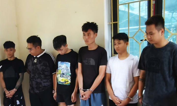 Cơ quan điều tra Công an tỉnh Hưng Yên khởi tố bị can, bắt tạm giam 6 thanh niên.