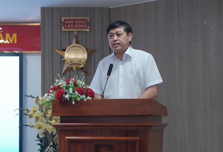 Ông Trần Đức Minh, Chủ tịch Hội Doanh Nhân TP Huế, khẳng định Doanh nghiệp Huế sẵn sàng nắm bắt cơ hội, giữ vững chất lượng và minh bạch trong sản xuất.