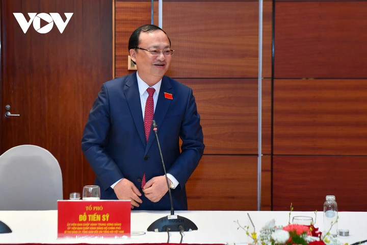 Tổng Giám đốc VOV Đỗ Tiến Sỹ.