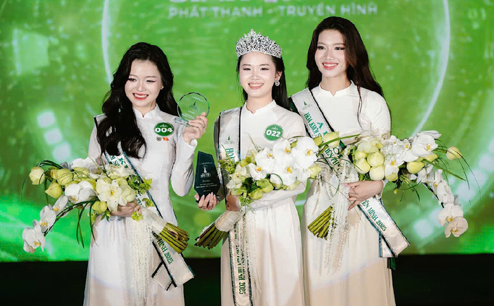 Top 3 Hoa khôi Sinh viên Phát thanh - Truyền hình 2025.