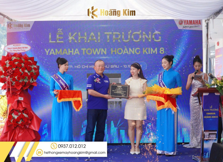 Bước tiến trong hành trình phát triển của Yamaha Hoàng Kim.