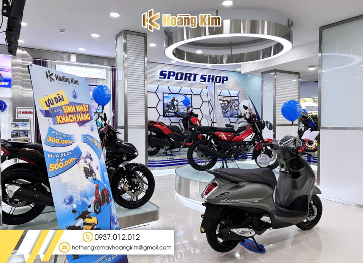 Điểm nổi bật của Yamaha Hoàng Kim chi nhánh Bình Thạnh.