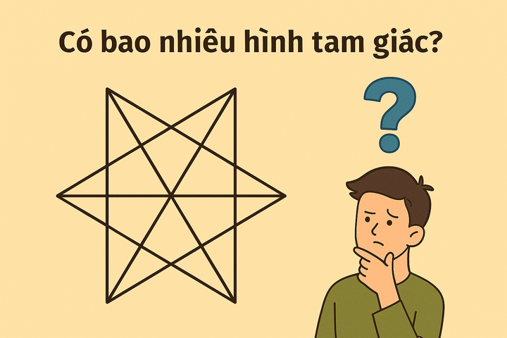 삼각형이 몇 개나 있다고 생각하시나요?