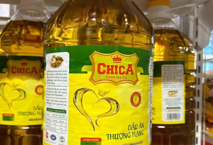 Dầu thực vật CHICA được xác định là hàng giả, kém chất lượng.