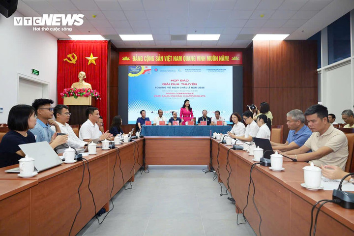 Sở Văn hóa, Thể thao và Du lịch Hải Phòng tổ chức họp báo cung cấp thông tin về Giải Đua thuyền Rowing vô địch Châu Á 2025