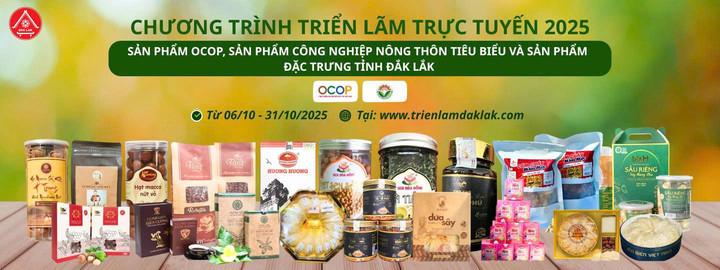 Triển lãm trực tuyến sản phẩm tỉnh Đắk Lắk năm 2025 - 3