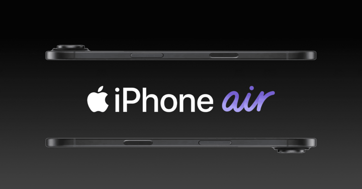 Mẫu iPhone Air mới - dòng máy mỏng nhất của Apple. (Nguồn: Apple)