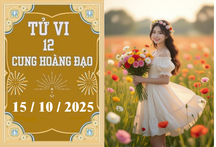 Tử vi 12 cung hoàng đạo ngày 15/10: Bạch Dương nhiệt huyết, Kim Ngưu vững vàng