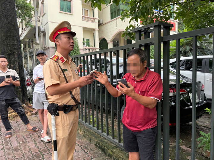 Tài xế T.Đ.H. vi phạm nồng độ cồn gấp 3 lần kịch khung.