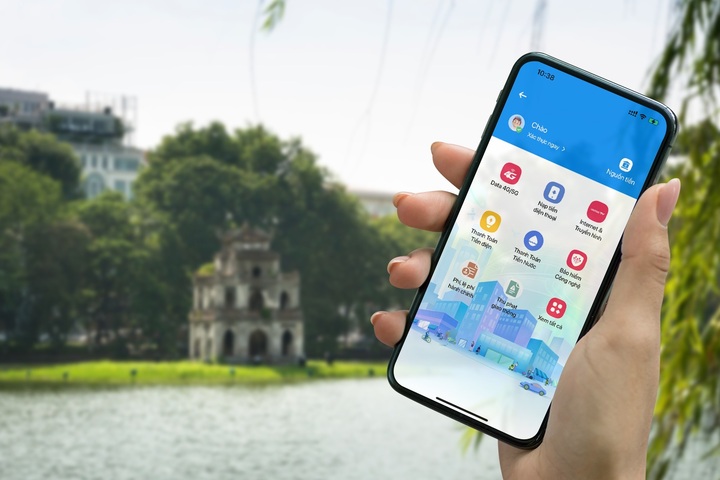 Dễ dàng thanh toán phí điện, nước, thuế ...trên ứng dụng iHanoi